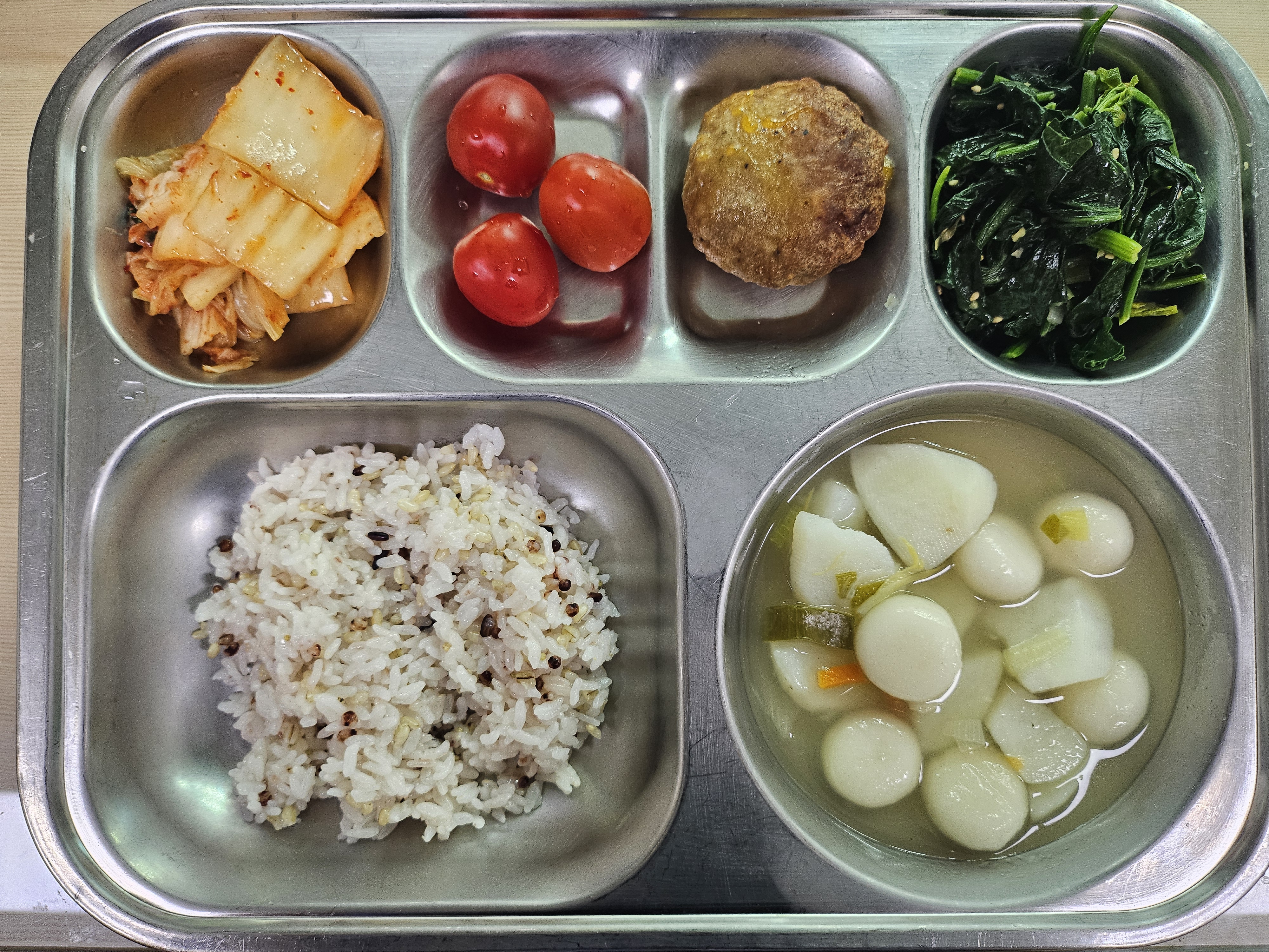 4월 9일 화천유치원 점심과 간식 사진 사진